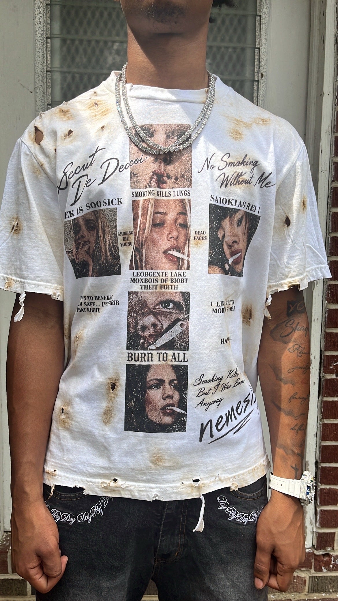 No Smoking T SHIRT